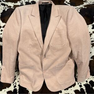 Corduroy Blazer (40R?) Cream